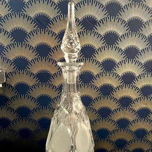 Vintage Crystal bottle/Decanter